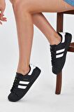 Tonny Black Unisex Siyah Rahat Kalıp Sneaker Ayakkabı