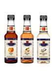 Simonelli 3'lü Şurup Seti (Karamel + Beyaz Çikolata + Fındık) Kahve Ve Kokteyl Şurubu 3x250ml