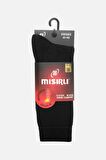 Mısırlı Erkek Termal Tekli Siyah Soket Çorap - M-64000-S