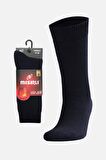 Mısırlı Erkek Termal Tekli Lacivert Soket Çorap - M-64000-L