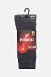 Mısırlı Erkek Termal Tekli Antrasit Soket Çorap - M-64000-A