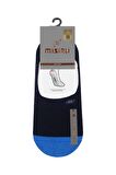 Mısırlı Erkek Organik Pamuklu Lacivert Babet Çorap - M-60301-L