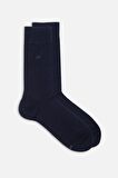 Mısırlı Erkek Merserize Tekli Lacivert Soket Çorap - M-67000-L