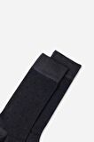 Mısırlı Erkek Modal Tekli Füme Soket Çorap - M 61004-F