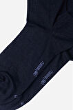 Mısırlı Erkek Soft Wool (Koyun Yünü) Tekli Lacivert Soket Çorap   M 63000 L