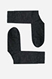 Mısırlı Erkek Soft Wool (Koyun Yünü) Tekli Antrasit Soket Çorap   M 63000 A