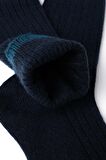 Mısırlı Erkek Lambswool Tekli Lacivert Soket Çorap M 65001 L