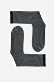 Mısırlı Erkek Lambswool Tekli Füme Soket Çorap M 65001 F