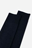 Mısırlı Erkek Lambswool Tekli Lacivert Soket Çorap M 65002 L