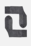 Mısırlı Erkek Lambswool Tekli Füme Soket Çorap M 65002 F