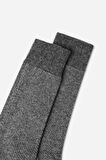 Mısırlı Erkek Lambswool Tekli Füme Soket Çorap M 65002 F