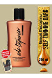 Dark Güneşsiz Bronzlaştırıcı Losyon Self Tanning Hızlı Bronzlaşma Eldivensiz - 200 ml