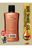 Dark Güneşsiz Bronzlaştırıcı Losyon Self Tanning Hızlı Bronzlaşma Eldivensiz - 200 ml
