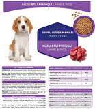 Kuzu Etli & Pirinçli Yavru Köpek Mamasi 3 Kg