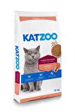 Katzoo  Somonlu Kedi Maması 15 kg 