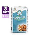 Nora Özel Amaçlı Buğday Unu 1 Kg 3 Adet
