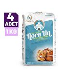 Nora Özel Amaçlı Buğday Unu 1 Kg 4 Adet