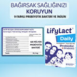 LifyLact ® Daily Probiyotik, Prebiyotik, 30 Kapsül , Günlük Probioyotik