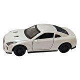 Çek Bırak Metal Araba - 4311E - Beyaz