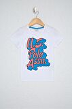 Beyaz Erkek Çocuk T-Shirt
