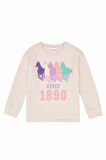 Beyaz Kız Çocuk Sweatshirt