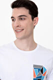 Erkek Beyaz T-Shirt G021Sz011.000.1369872