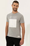 Erkek Acik Gri Melanj T-Shirt G021Sz011.000.1369925