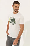 Erkek Ecru T Shirt G021SZ011.000.1373923.VR019