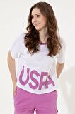 Mor Kadın T-Shirt