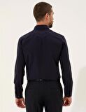 Slim Fit Armürlü Gömlek