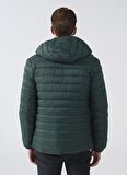 . Yeşil Erkek Şişme Mont LACK22K