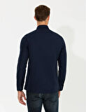 Erkek Slim Fit Oxford Gömlek-Lacivert | S