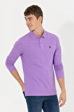 Erkek Sweatshirt Polo Yaka Regular %100 Pamuk