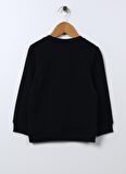 Baskılı Erkek Çocuk Lacivert Sweatshırt Bury