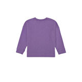 Kız Çocuk Çiçekli sweatshirt