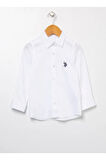 Düz Beyaz Kız Çocuk Gömlek G084sz004.000.1450364.vr013