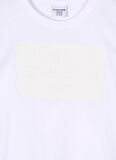 U.S. Polo Assn. Düz Beyaz Erkek Çocuk T-Shirt FERASKIDS