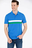 Erkek Saks T-Shirt