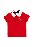U.S. Polo Assn. Baskılı Kırmızı Erkek Çocuk T-Shirt SD01