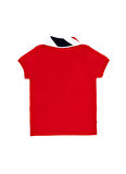 U.S. Polo Assn. Baskılı Kırmızı Erkek Çocuk T-Shirt SD01