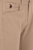 . Slim Fit Camel Erkek Pantolon 1600040