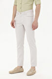 . Slim Fit Açık Gri Erkek Pantolon 1600040