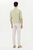 . Slim Fit Açık Gri Erkek Pantolon 1600040