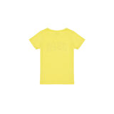 Kız Çocuk  Bisiklet Yaka Basic Tişört