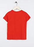 U.S. Polo Assn. Baskılı Kırmızı Erkek Çocuk T-Shirt TUMBESKIDS