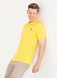 U.S. Polo Assn. Koyu Sarı Erkek Polo T-Shirt GTP04IY023