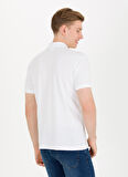 U.S. Polo Assn. Polo Yaka Beyaz Erkek T-Shirt GTP04IY023