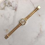 Hemera Gümüş Kadran Gold Metal Kadın Kol Saat