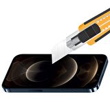 Buff iPhone 12 Pro Max 5D Glass Anti Hacker Ekran Koruyucu