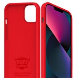Buff iPhone 13 Mini Rubber Fit Kılıf Red